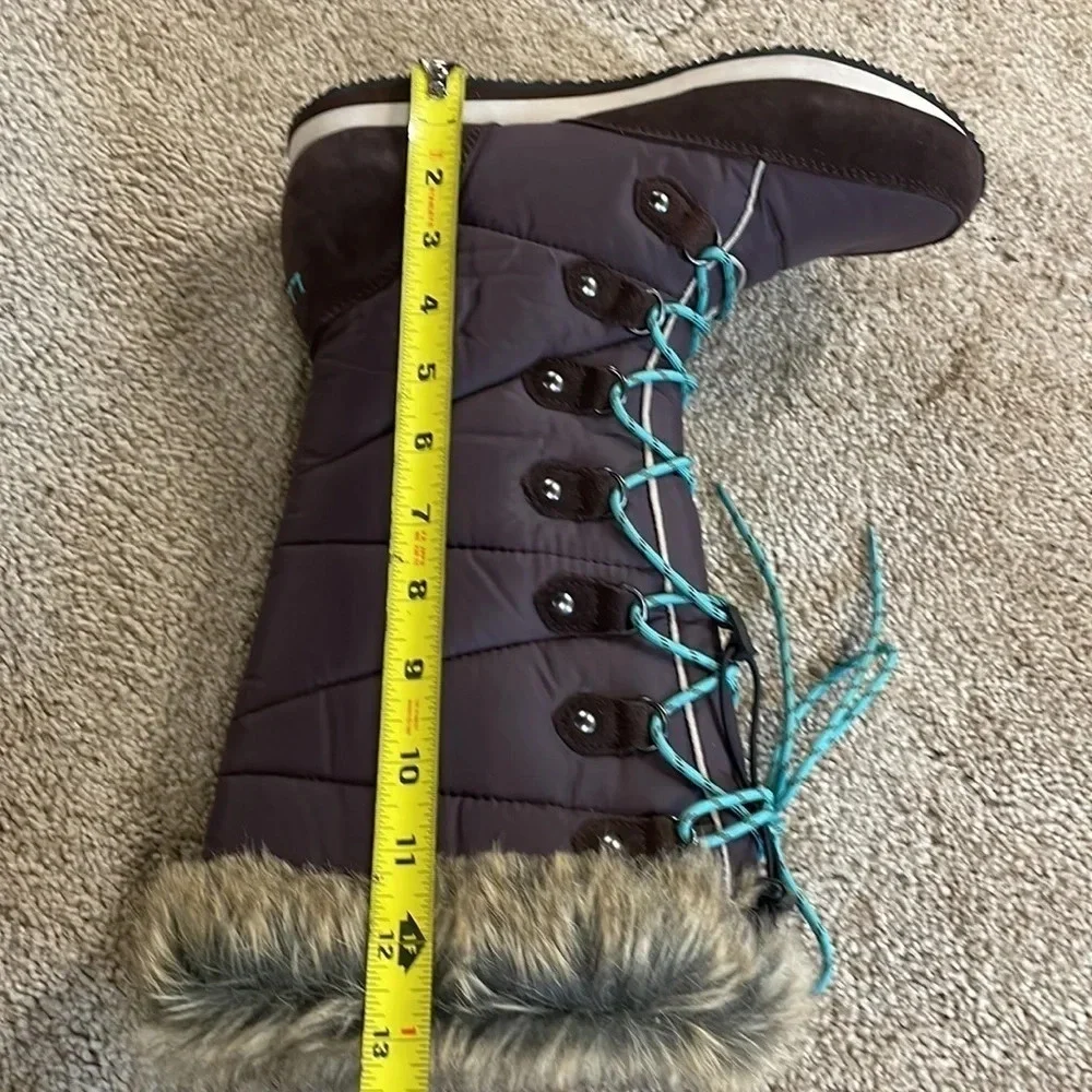 NWOT L.L.Bean Carrabassett Waterproof Lace Up Winter Snow Boots 6.5 Medium